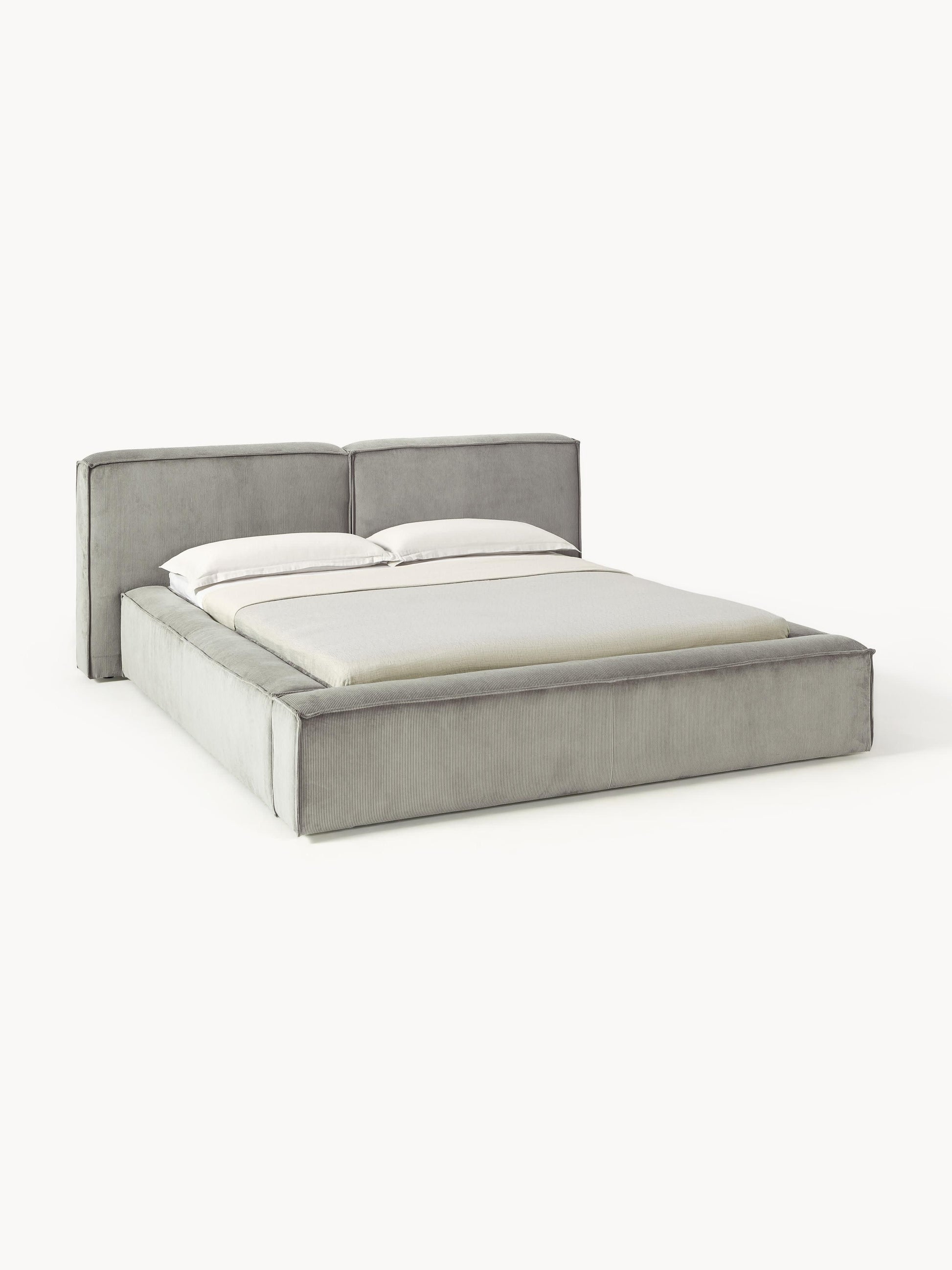 Lennard Corduroy Upholstered Bed
