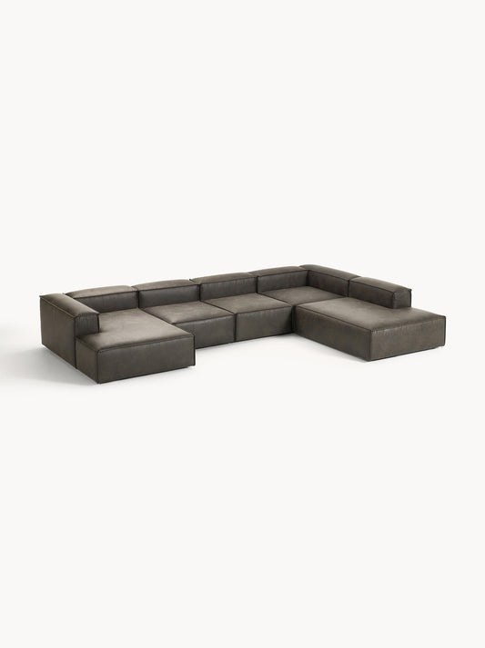 Lennard Leather Modular XL Sofa