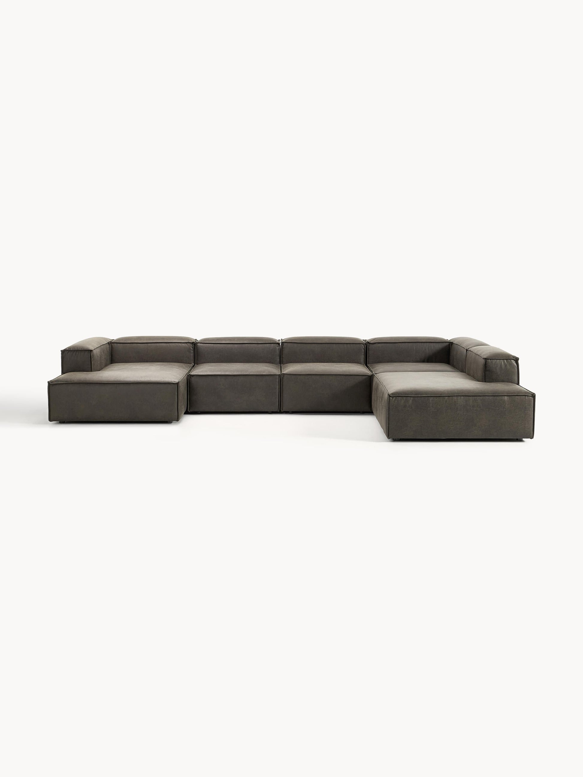 Lennard Leather Modular XL Sofa