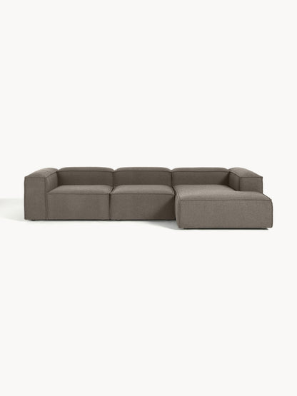 Lennard Modular Bouclé Corner Sofa (4-Seater)