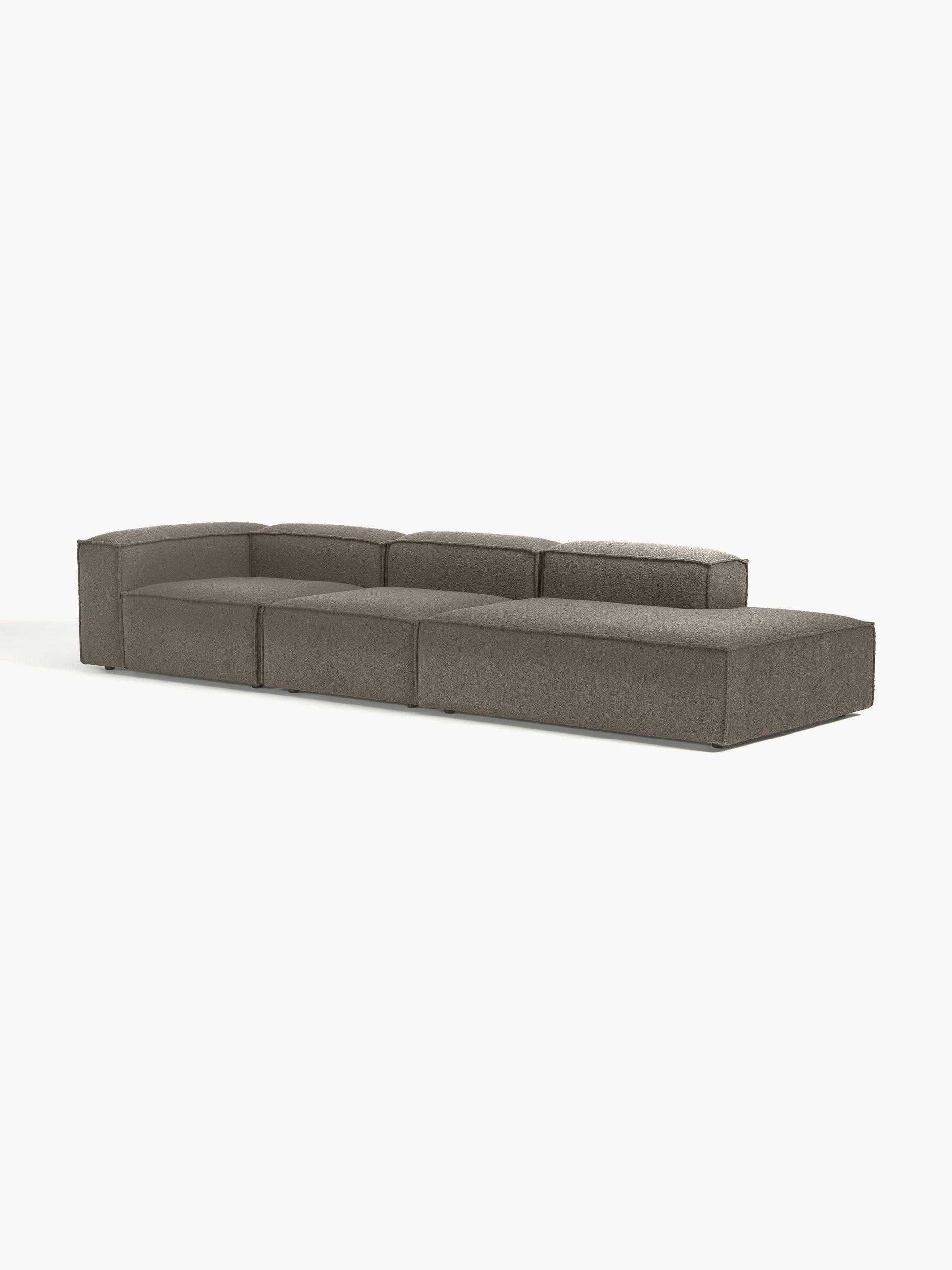 Lennard Modular Bouclé XL Ottoman