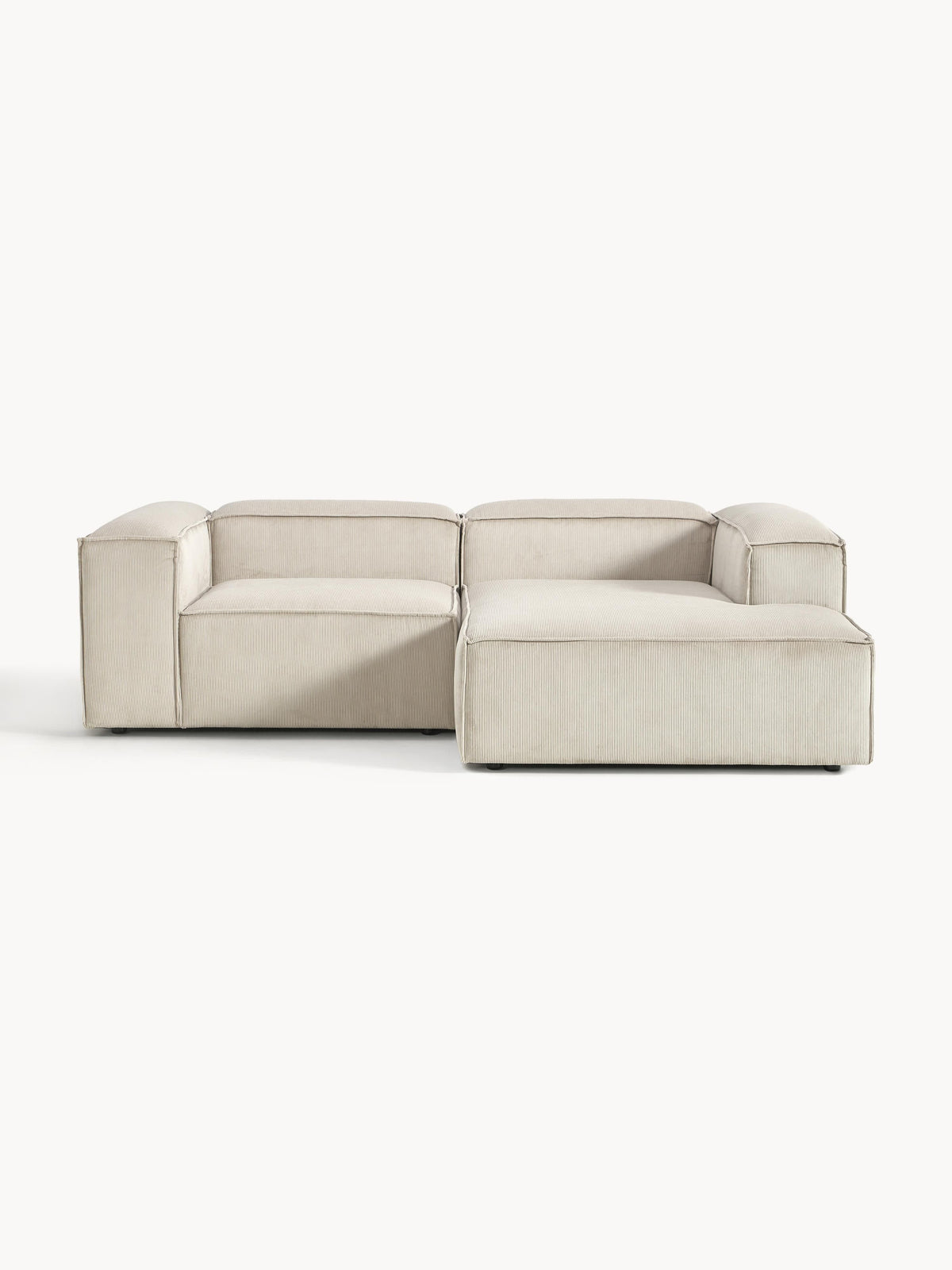 Lennard Modular Corduroy Corner Sofa (2-Seater)