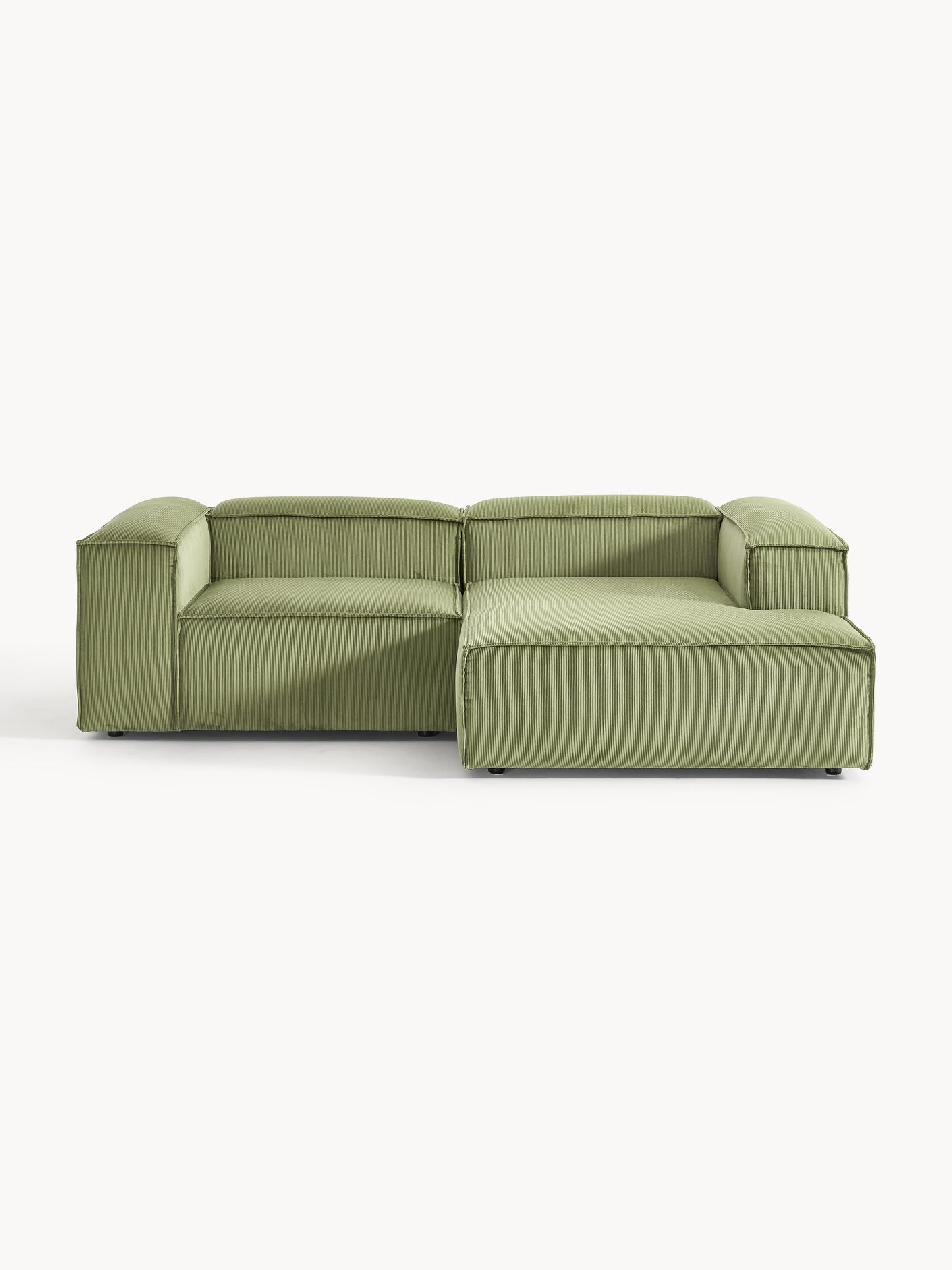 Lennard Modular Corduroy Corner Sofa (2-Seater)