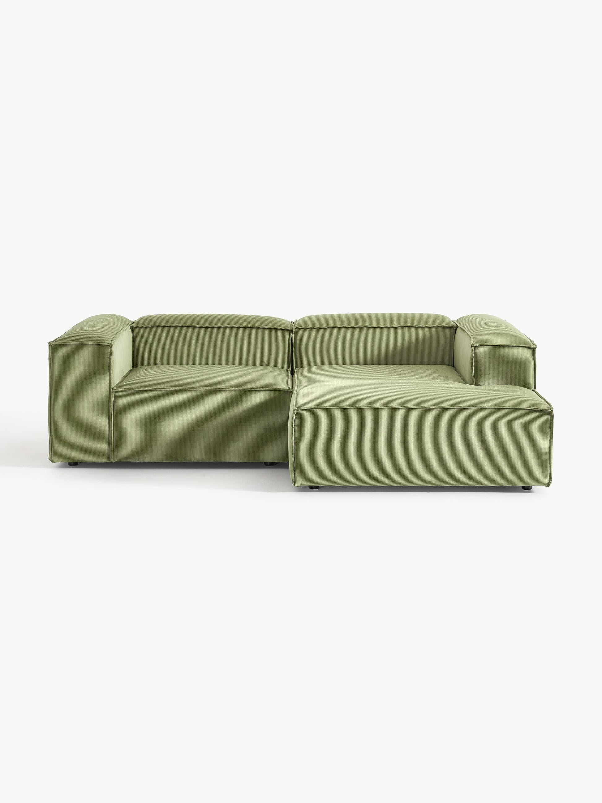 Lennard Modular Corduroy Corner Sofa (2-Seater)