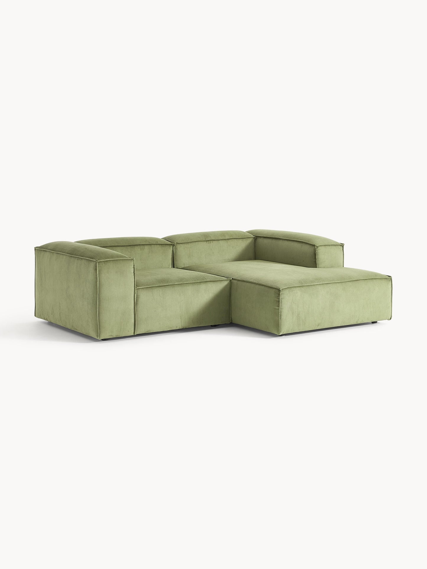 Lennard Modular Corduroy Corner Sofa (2-Seater)