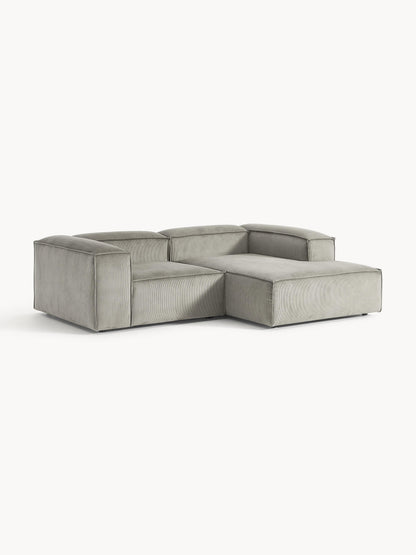 Lennard Modular Corduroy Corner Sofa (2-Seater)