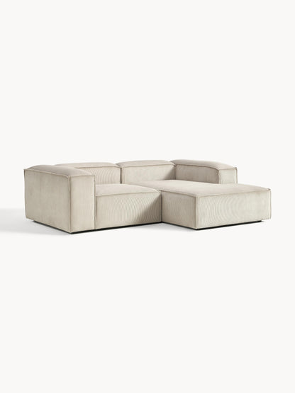 Lennard Modular Corduroy Corner Sofa (2-Seater)