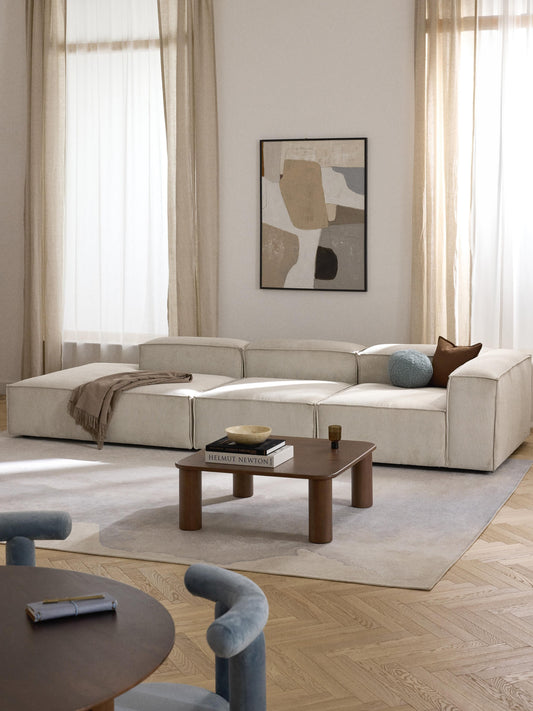 Lennard Modular Corduroy XL Ottoman