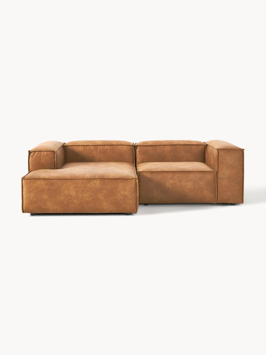 Lennard Modular Corner Sofa (2-Seater) in Leather
