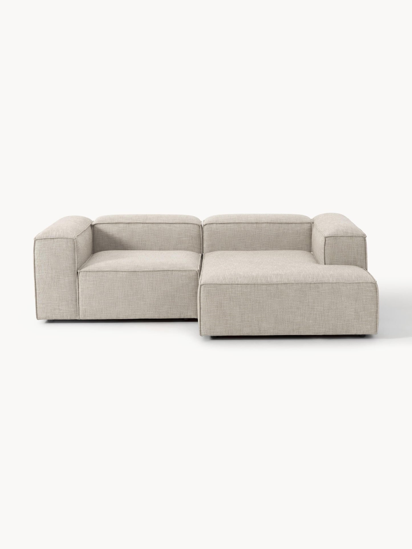 Lennard Modular Corner Sofa (2-Seater) in Linen Blend