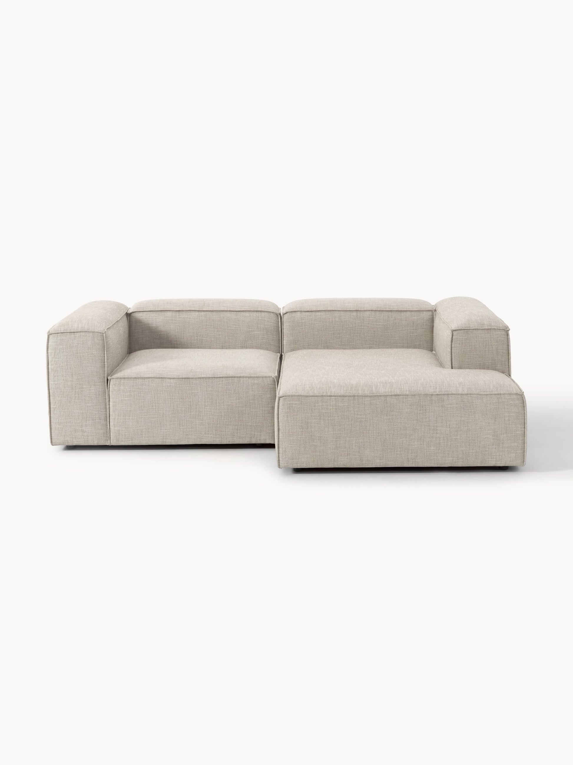 Lennard Modular Corner Sofa (2-Seater) in Linen Blend