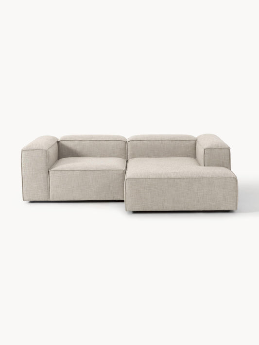 Lennard Modular Corner Sofa (2-Seater) in Linen Blend