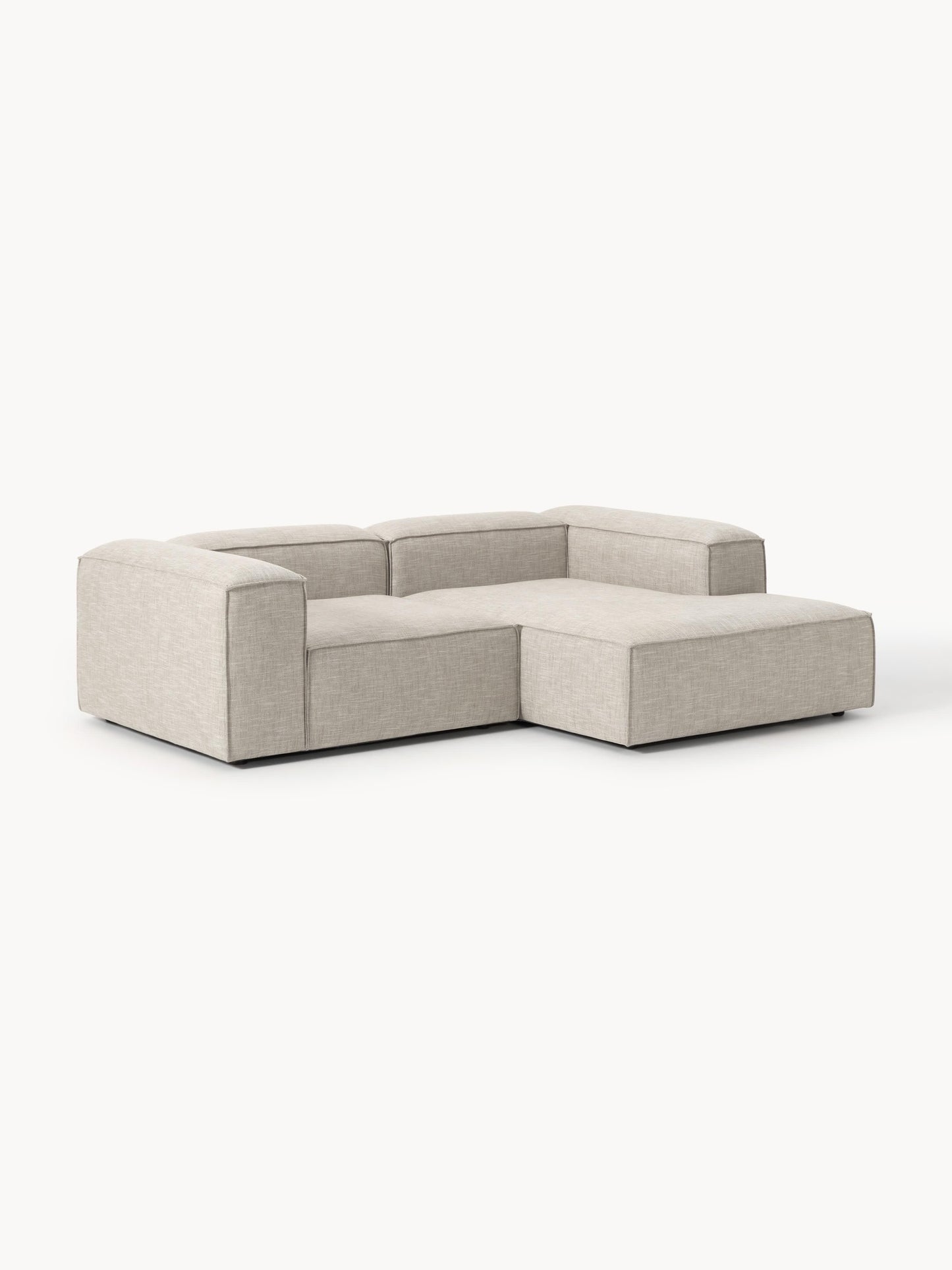 Lennard Modular Corner Sofa (2-Seater) in Linen Blend