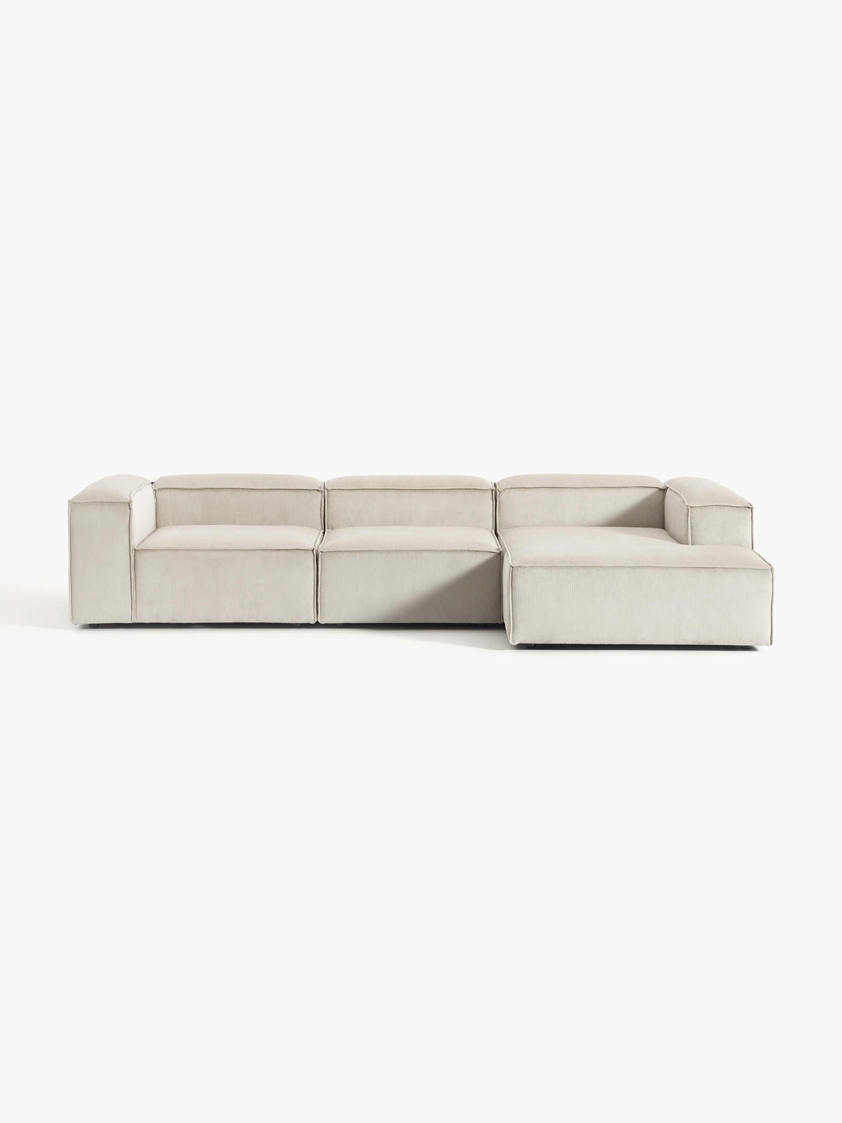Lennard Modular Corner Sofa (4-Seater) in Corduroy
