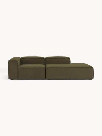 Lennard Modular Ottoman in Bouclé