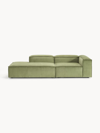 Lennard Modular Ottoman in Corduroy