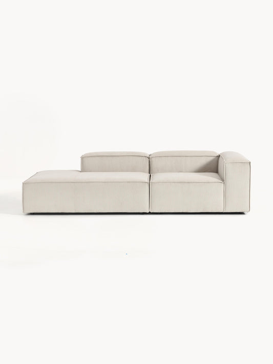 Lennard Modular Ottoman in Corduroy
