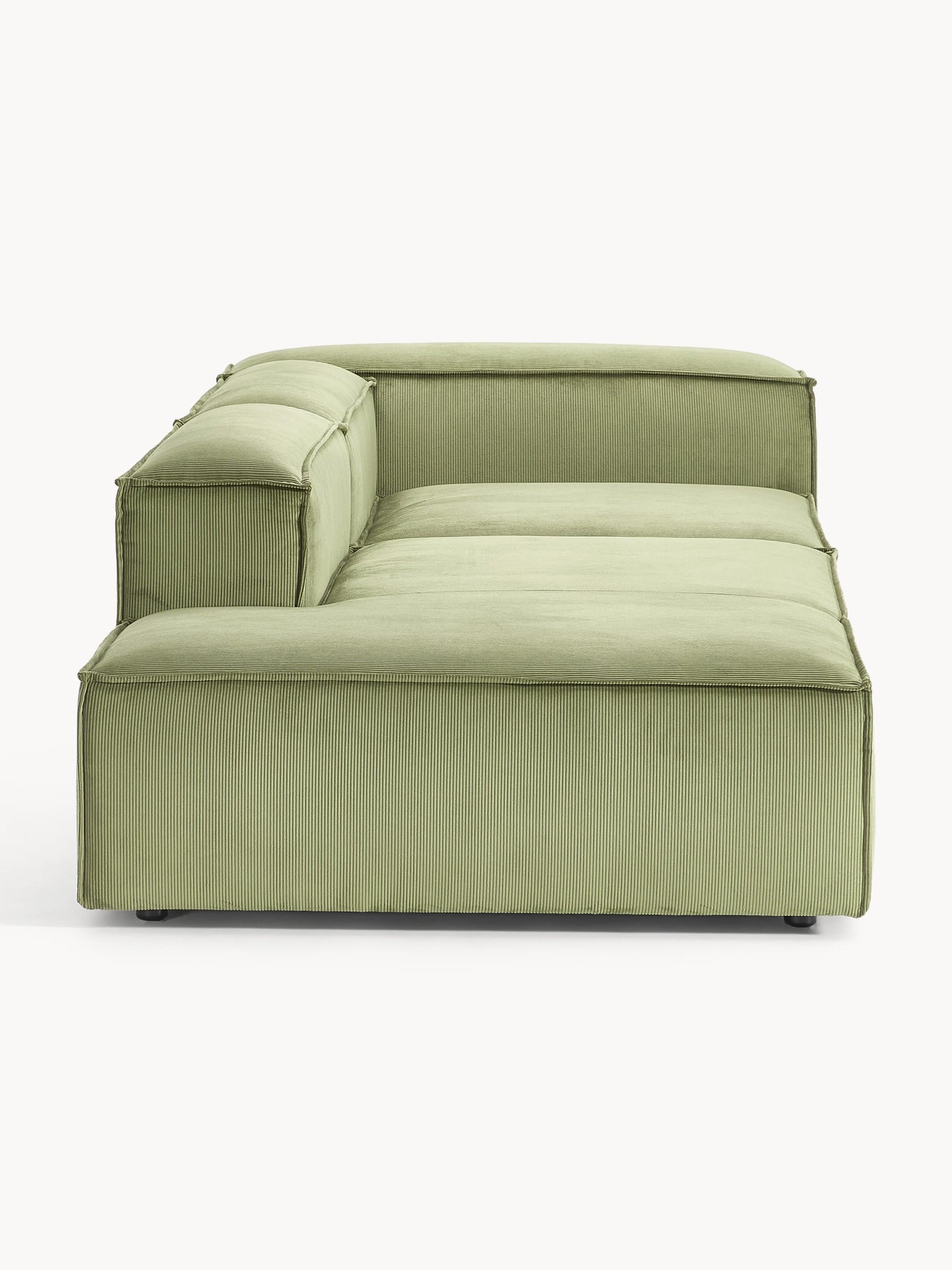 Lennard Modular Ottoman in Corduroy