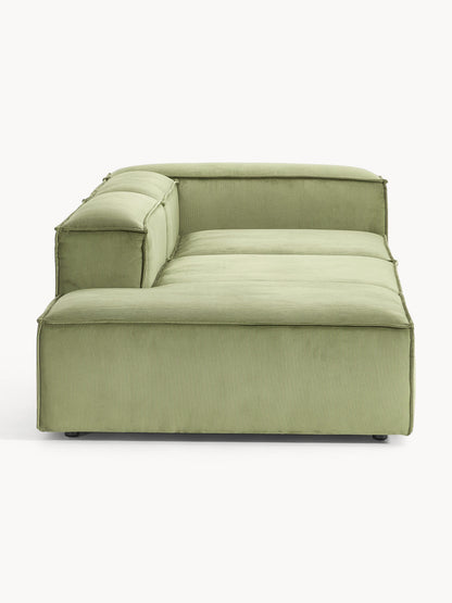 Lennard Modular Ottoman in Corduroy