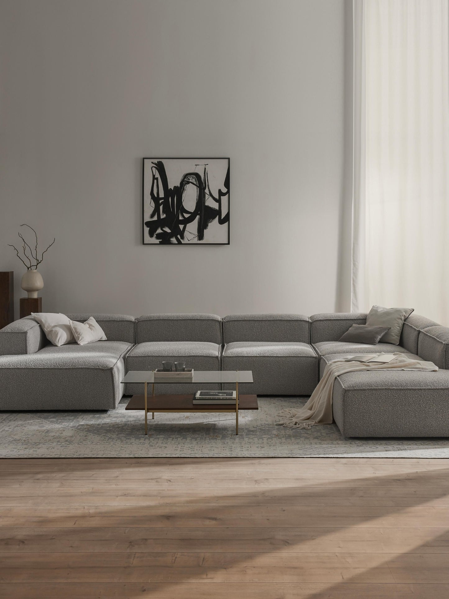 Lennard Modular XL Bouclé Sofa