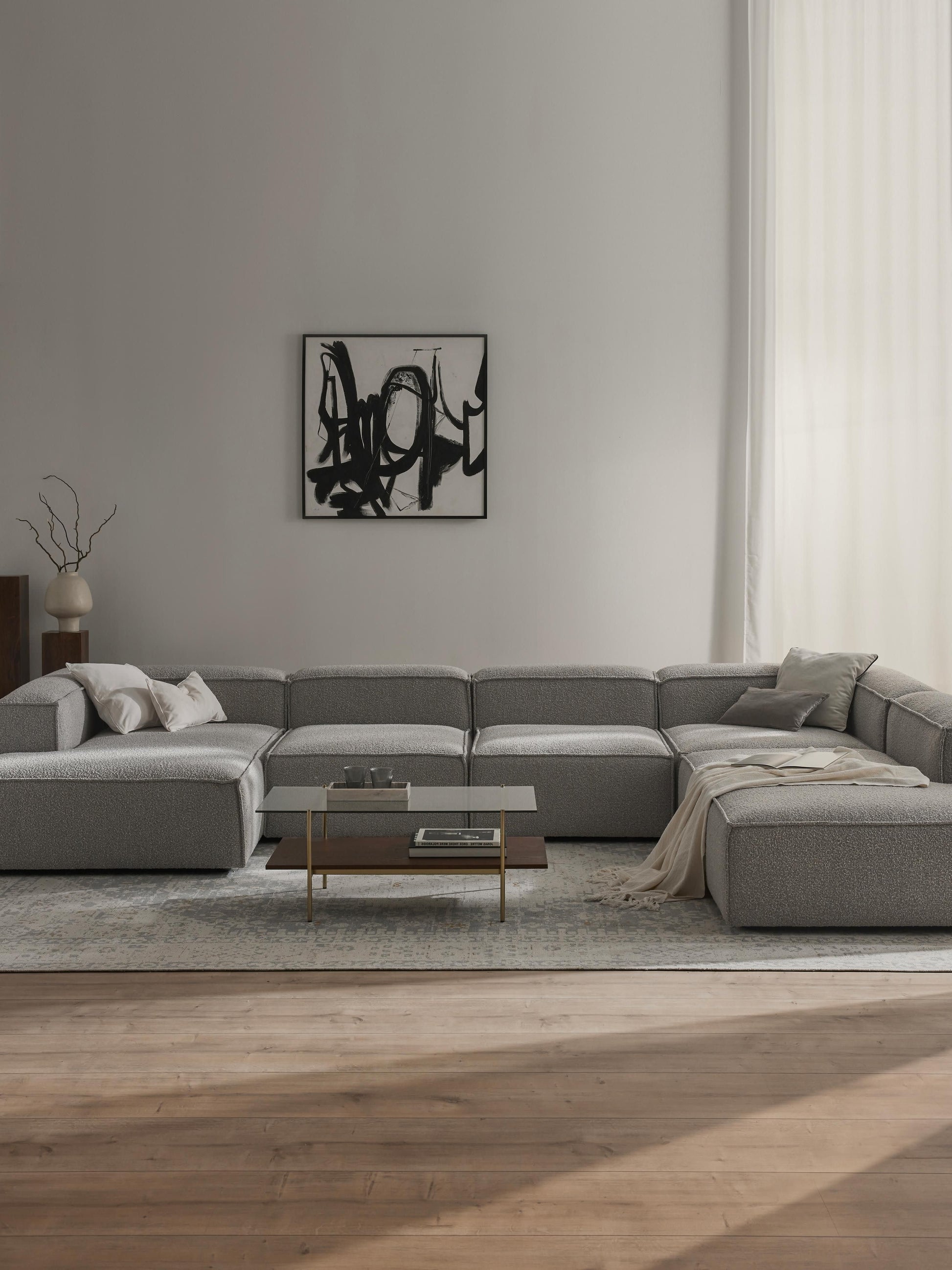 Lennard Modular XL Bouclé Sofa