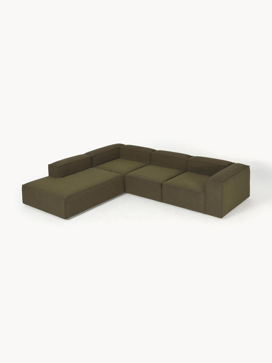 Lennard Modular XL Corner Sofa (4-Seater) in Bouclé