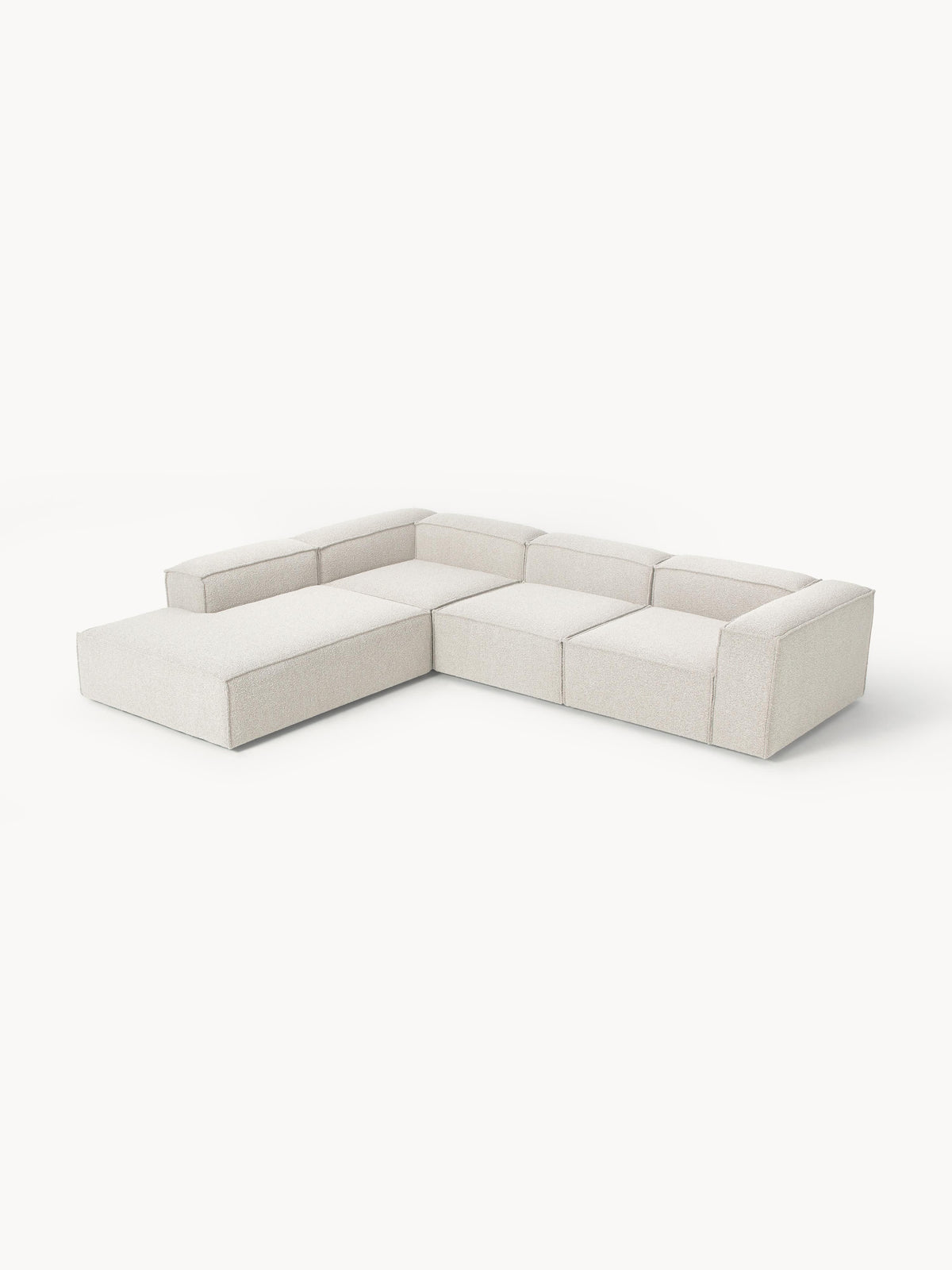 Lennard Modular XL Corner Sofa (4-Seater) in Bouclé