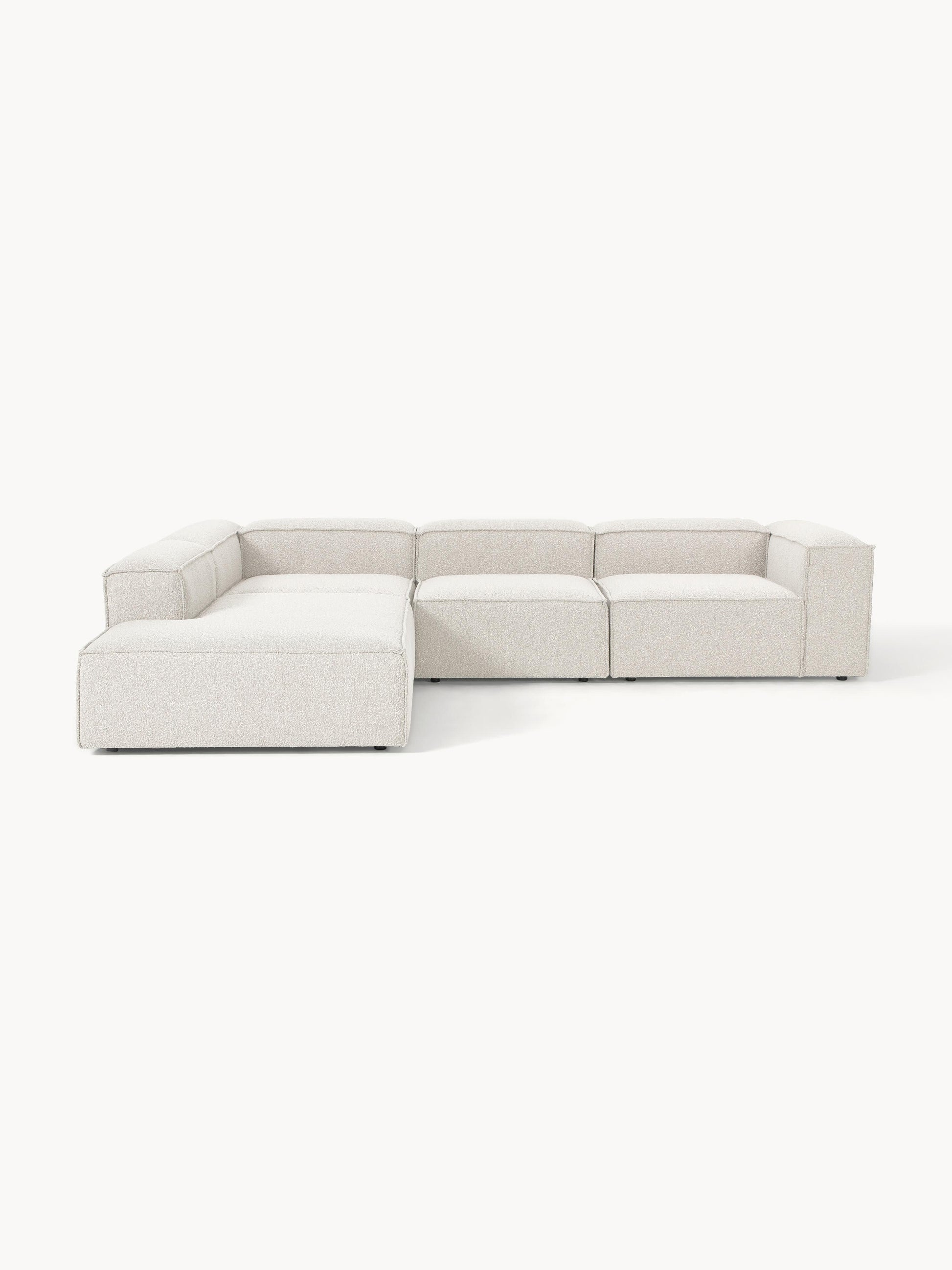 Lennard Modular XL Corner Sofa (4-Seater) in Bouclé