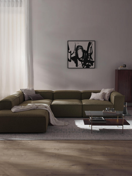 Lennard Modular XL Corner Sofa (4-Seater) in Bouclé