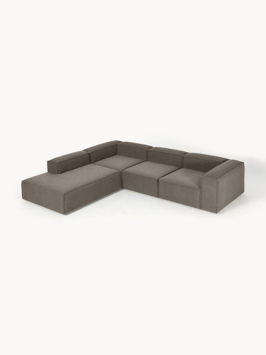 Lennard Modular XL Corner Sofa (4-Seater) in Bouclé