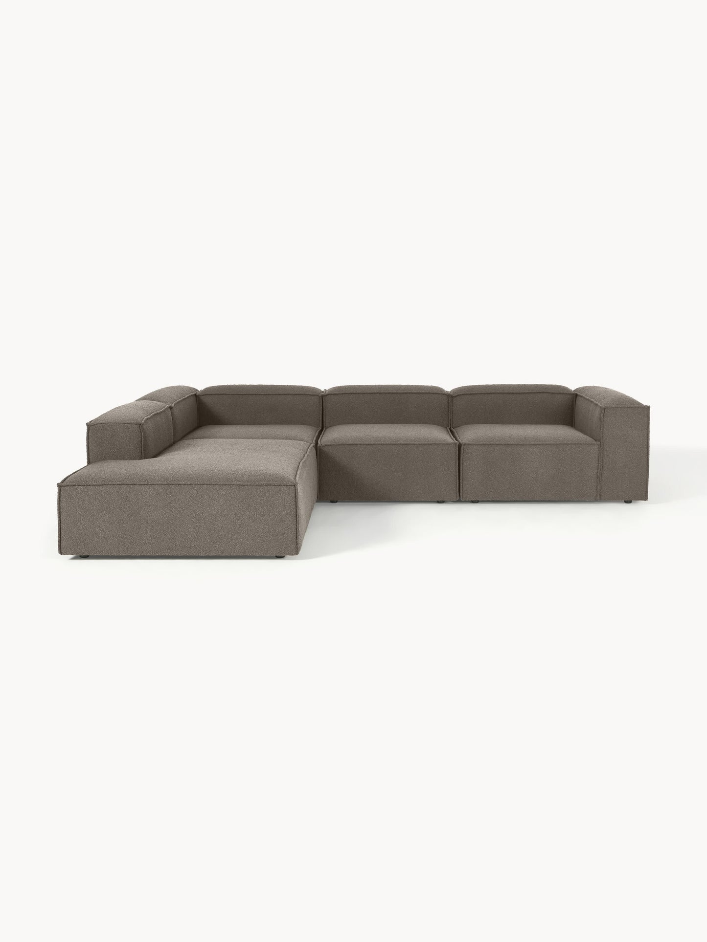 Lennard Modular XL Corner Sofa (4-Seater) in Bouclé