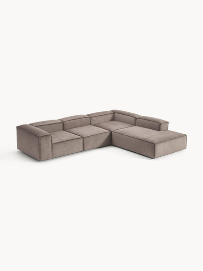 Lennard Modular XL Corner Sofa (4-Seater) in Corduroy