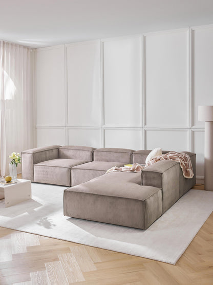 Lennard Modular XL Corner Sofa (4-Seater) in Corduroy