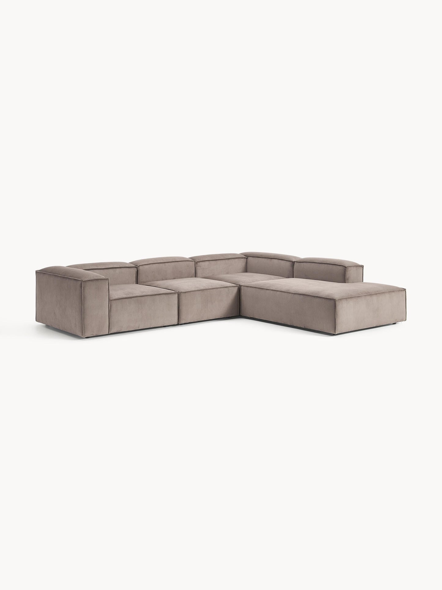 Lennard Modular XL Corner Sofa (4-Seater) in Corduroy