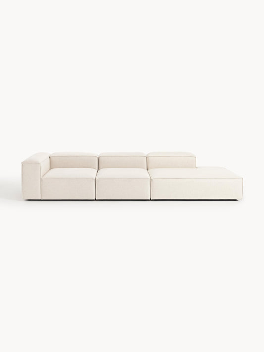 Lennard Modular XL Ottoman in Linen Blend