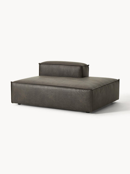 Lennard Ottoman Module in Leather