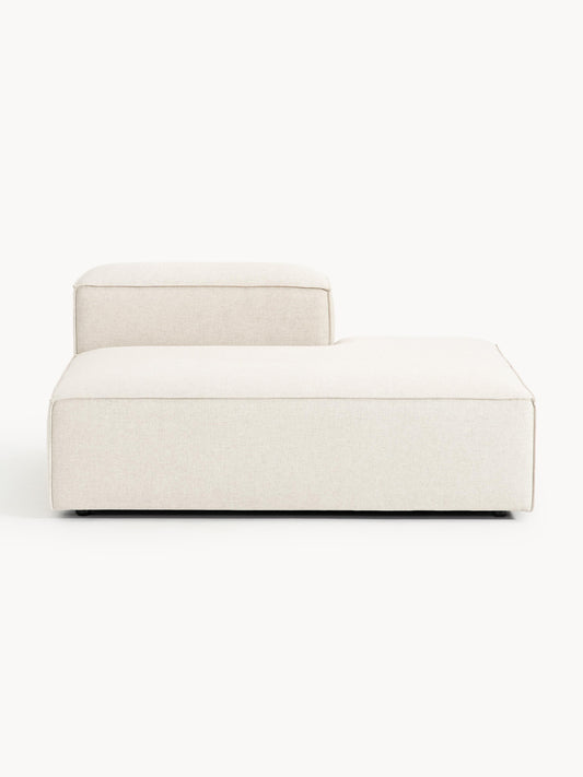 Lennard Ottoman Module in Linen Blend