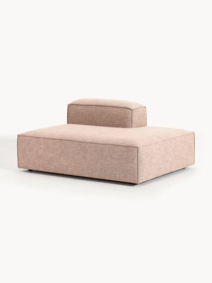 Lennard Ottoman Module in Linen Blend