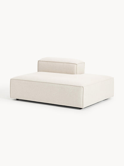 Lennard Ottoman Module in Linen Blend