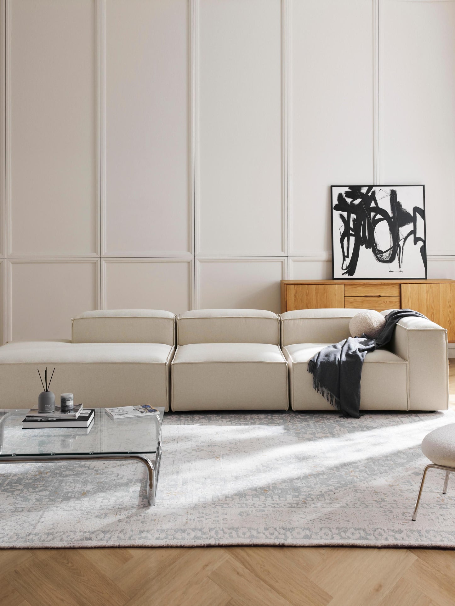 Lennard XL Modular Ottoman