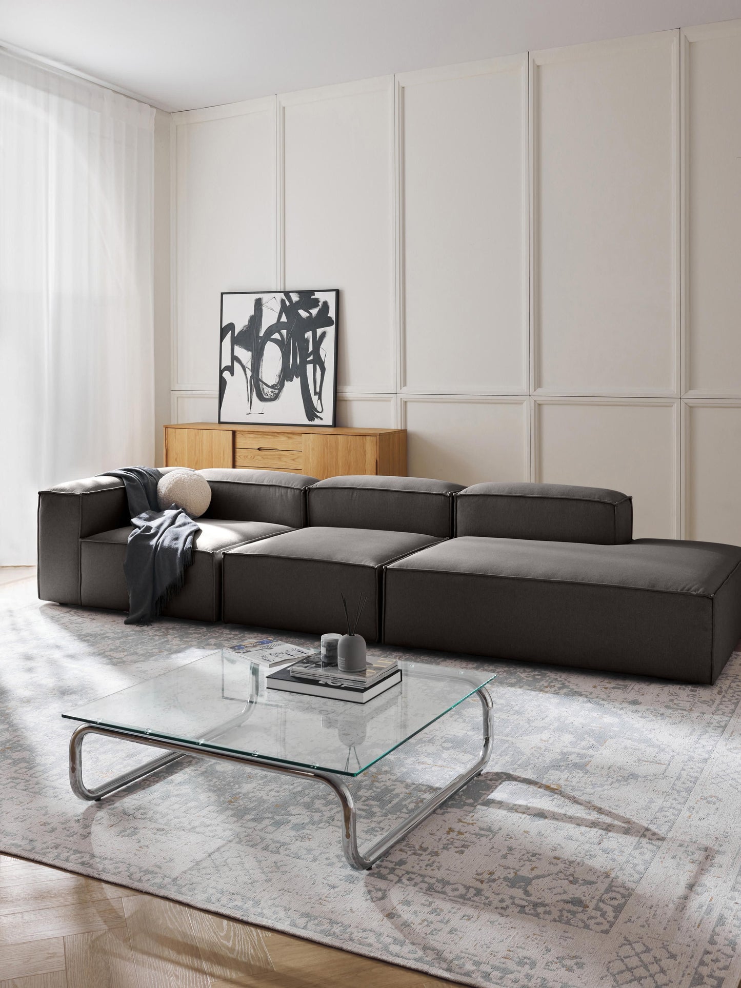 Lennard XL Modular Ottoman