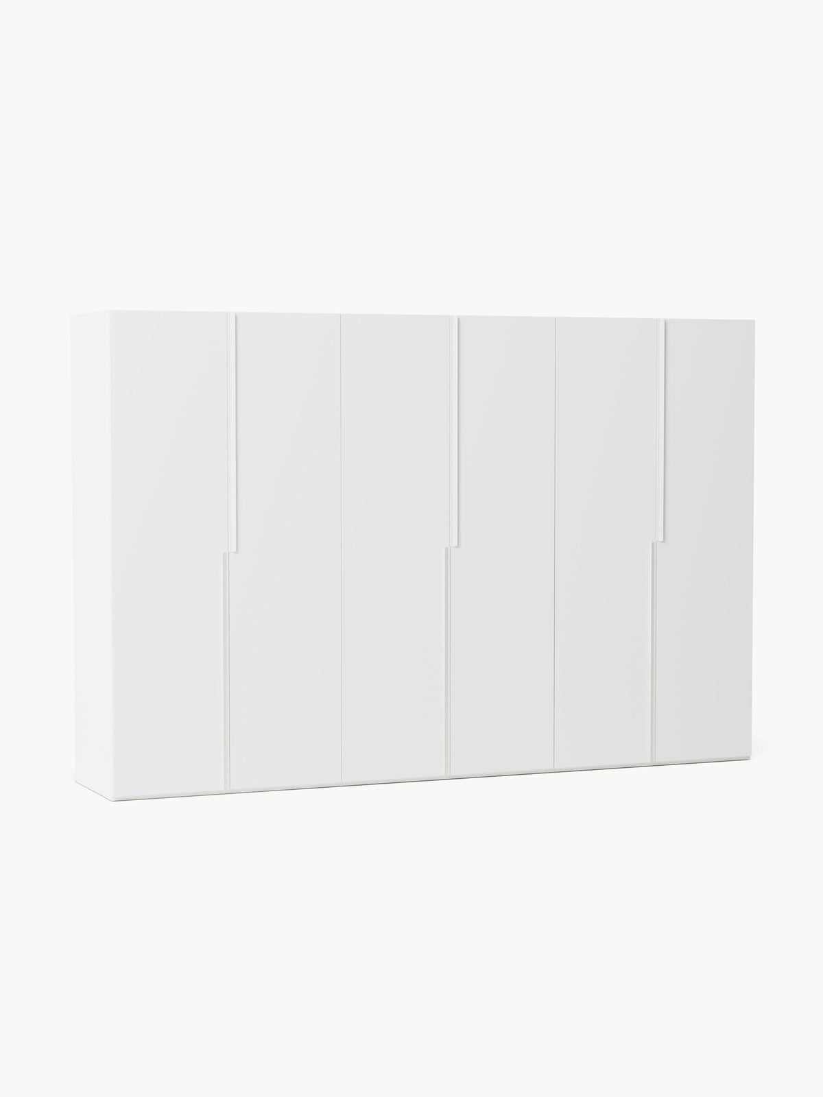 Leonis Hinged-Door Wardrobe, Modular, 300 cm Wide, in Various Sizes