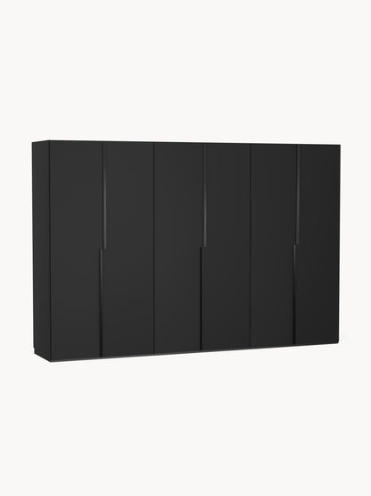 Leonis Hinged-Door Wardrobe, Modular, 300 cm Wide, in Various Sizes