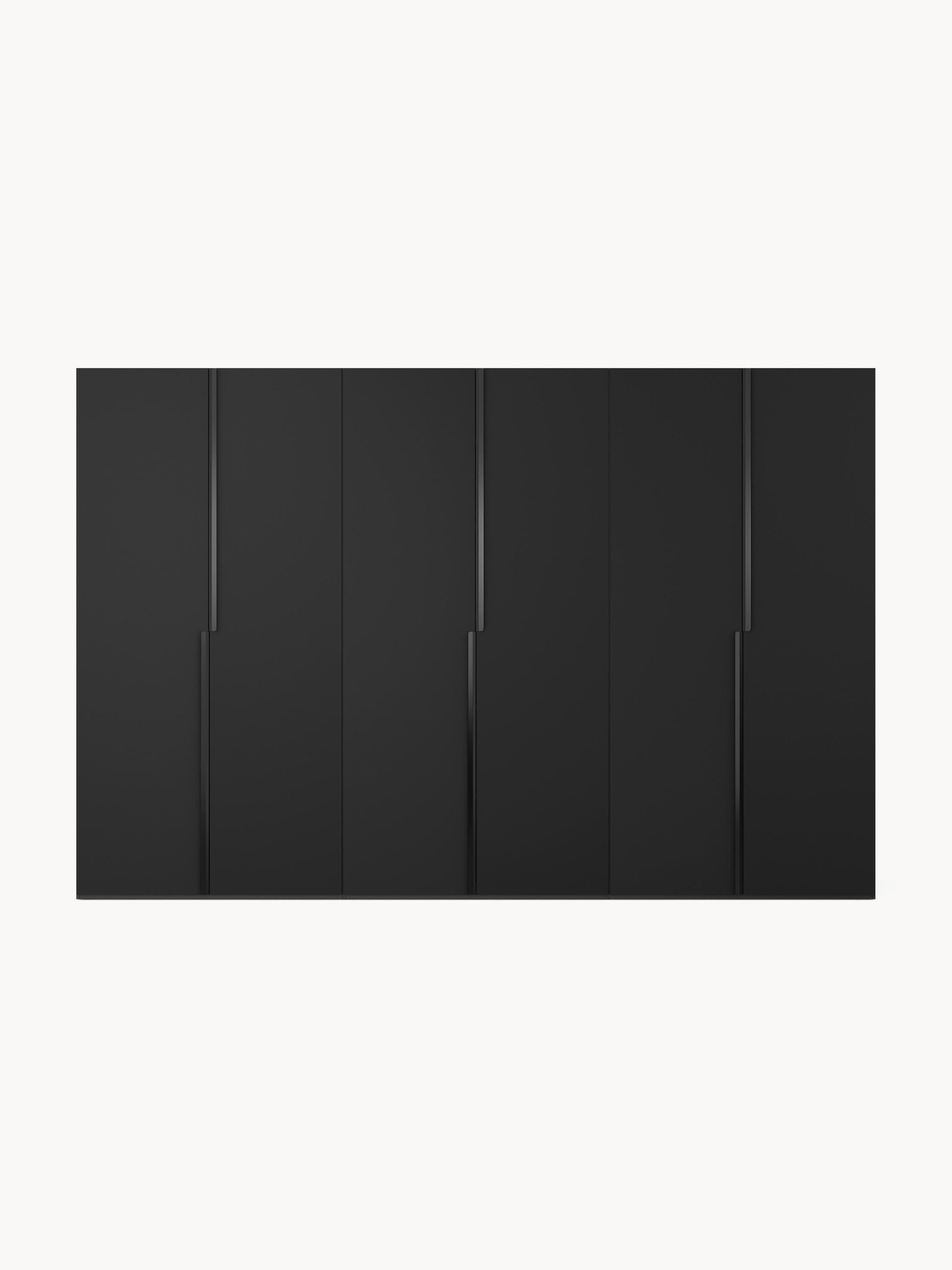 Leonis Hinged-Door Wardrobe, Modular, 300 cm Wide, in Various Sizes