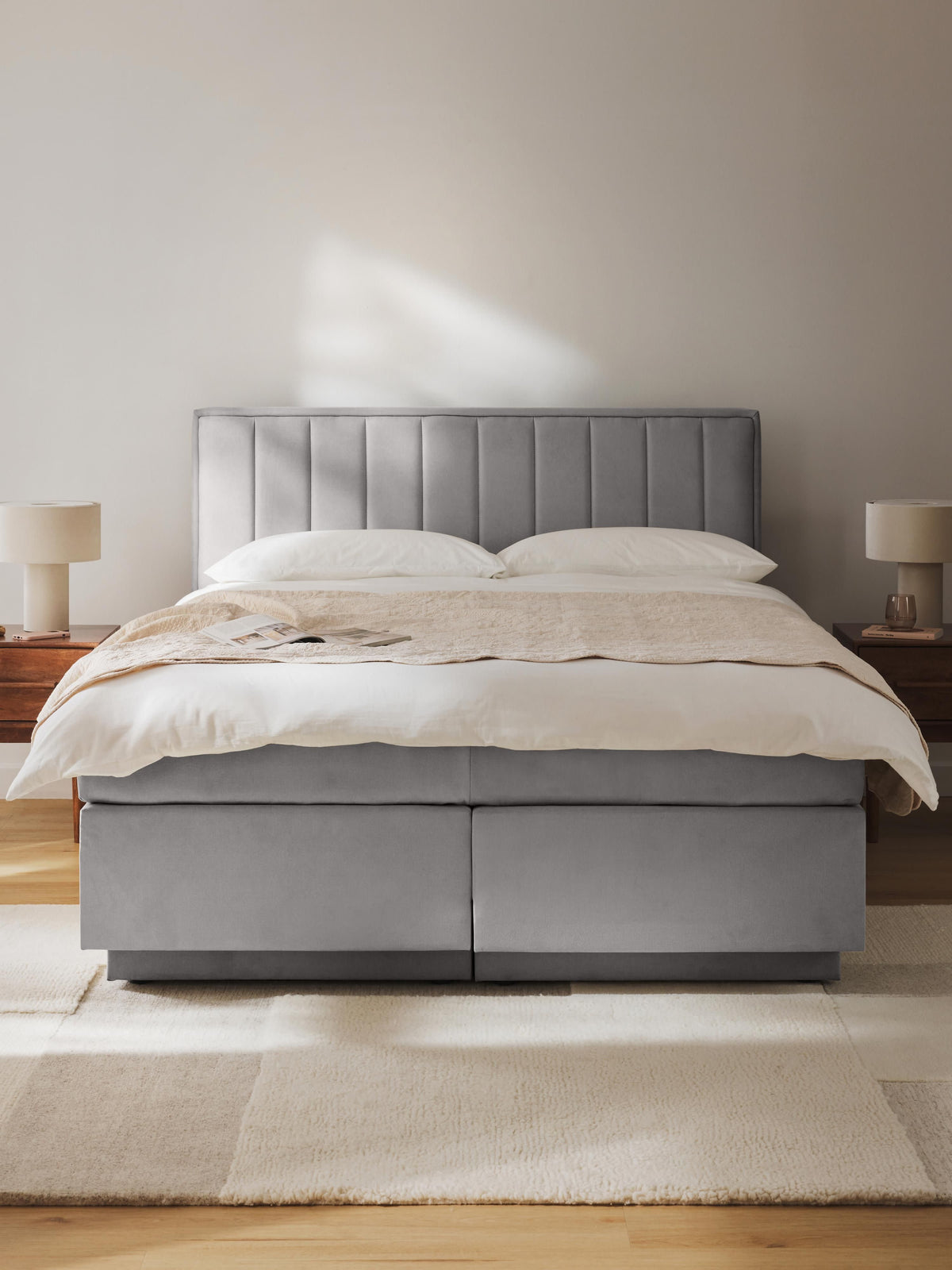 Livora Box Spring Bed with Storage