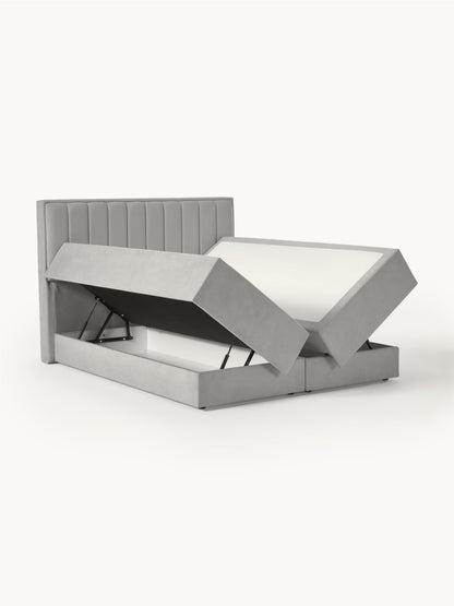 Livora Box Spring Bed with Storage