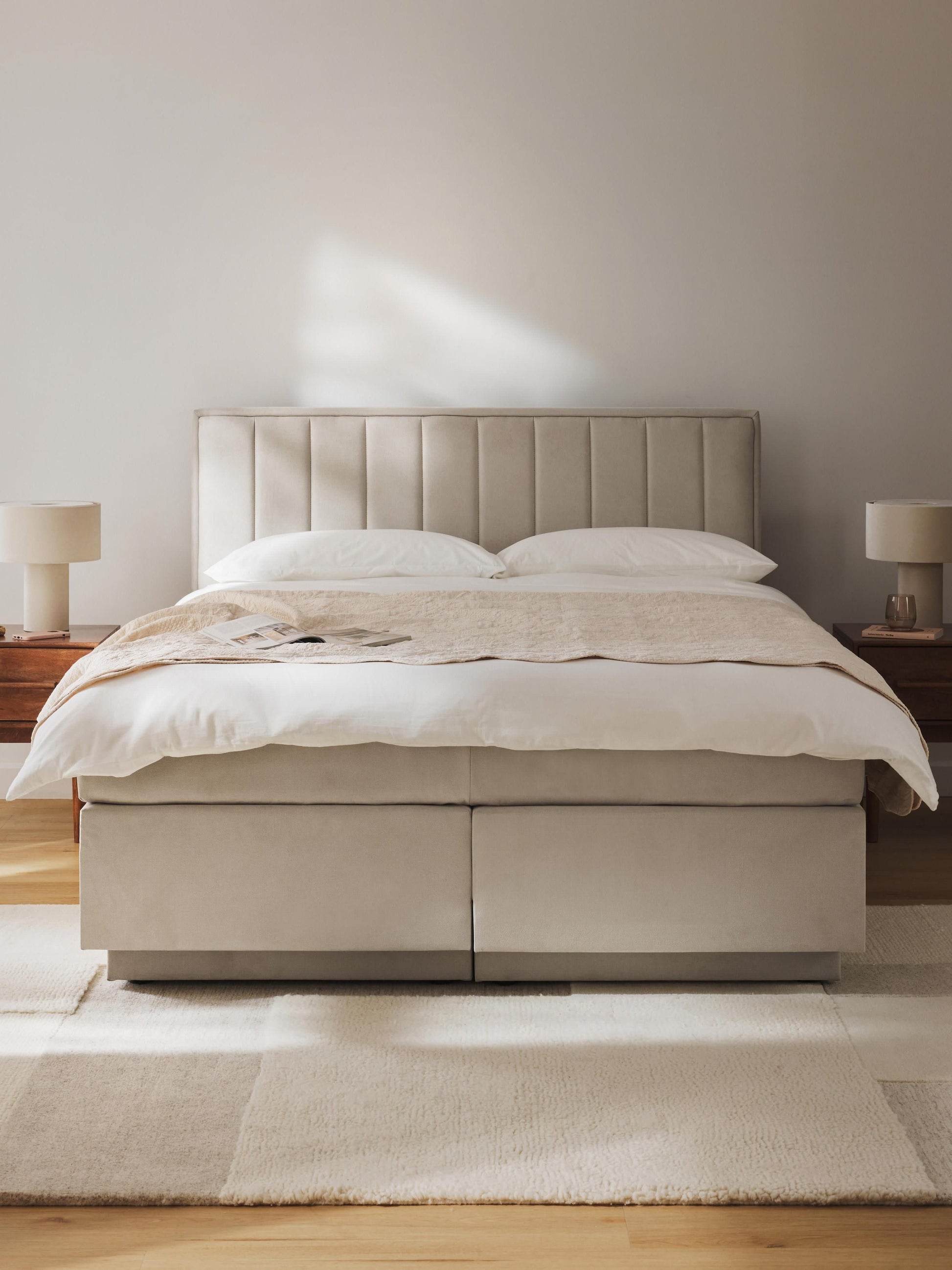Livora Box Spring Bed with Storage