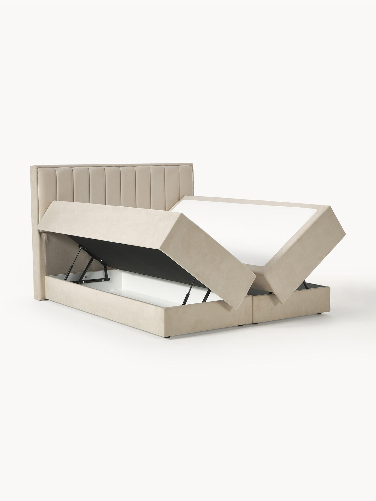 Livora Box Spring Bed with Storage