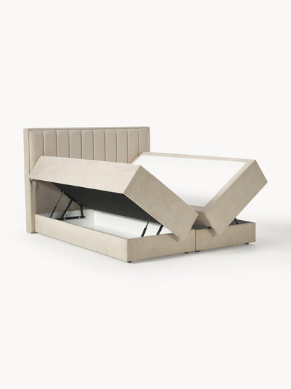 Livora Box Spring Bed with Storage