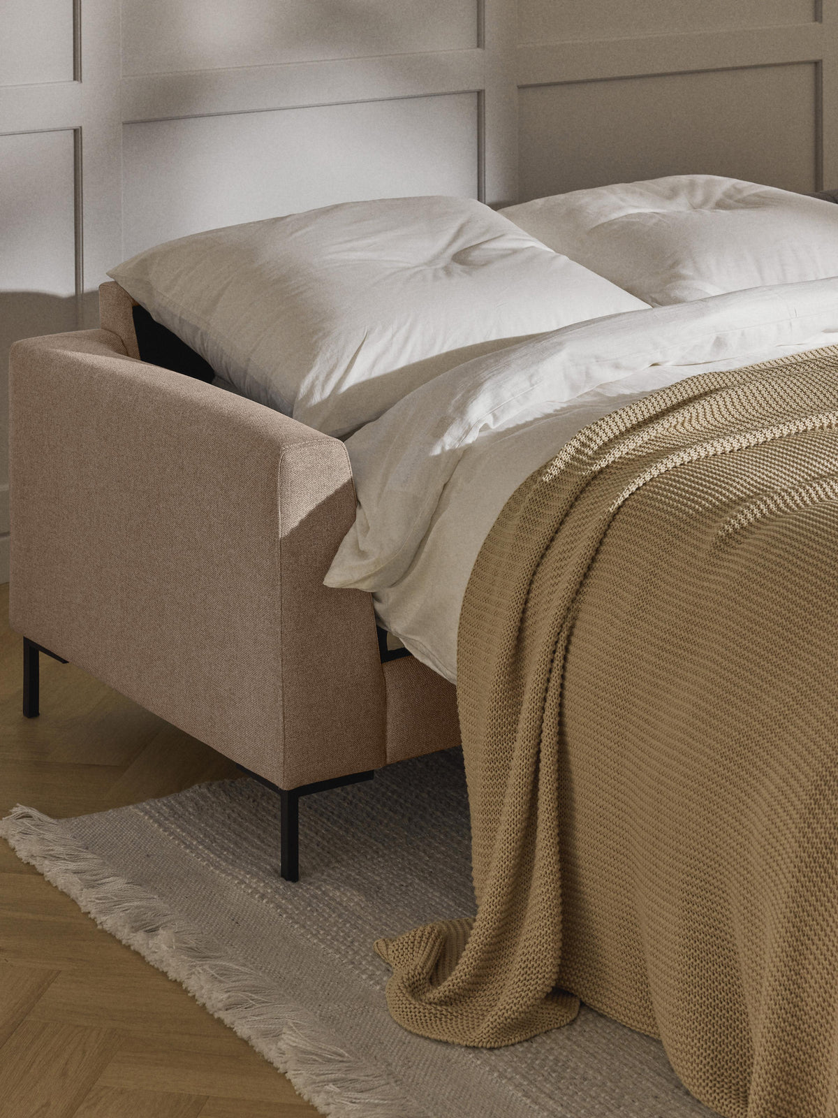 Lunelle Sofa Bed with Mattress, 3-Seater